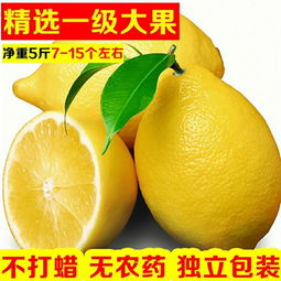 四川安岳黃檸檬 5斤7至13個特大果，現(xiàn)摘直發(fā)，新鮮水果批發(fā)優(yōu)選